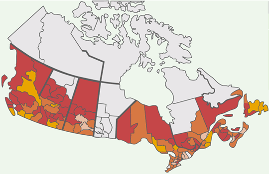 Majority of HF Patients Treated by GPs/FPs Map